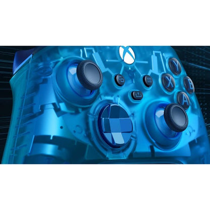 Microsoft - Xbox Wireless Controller for Xbox Series X, Xbox Series S, Xbox One, Windows Devices - Sky Cipher Special Edition