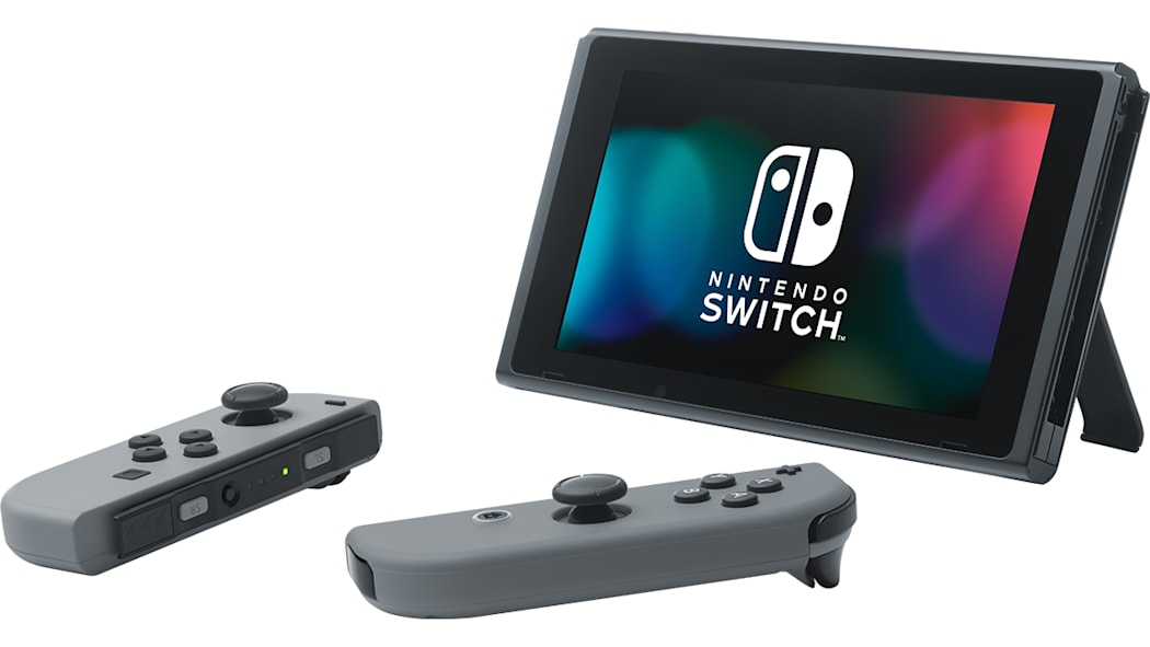 Nintendo Switch™ - Gray + Gray Joy-Con - REFURBISHED