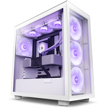 NZXT H Series H7 Elite Edition ATX Mid Tower Chassis White color