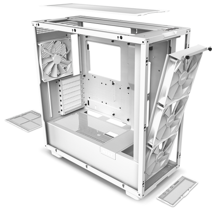 NZXT H Series H7 Elite Edition ATX Mid Tower Chassis White color - T