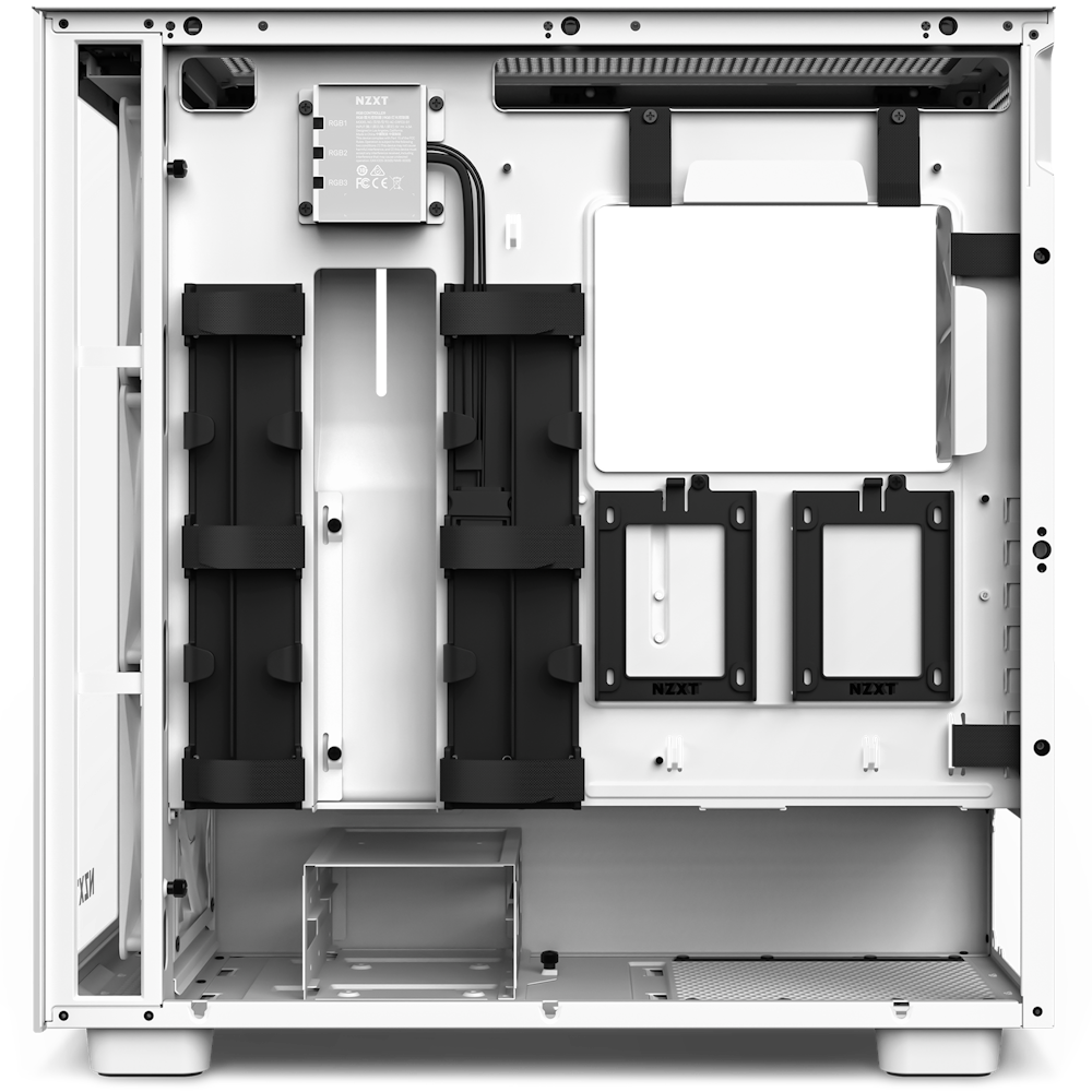 NZXT H Series H7 Elite Edition ATX Mid Tower Chassis White color