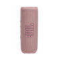 JBL Flip 6 Bluetooth box in Pink: Waterproof portable speaker with 2-way speaker system for powerful sound, up to 12 hours of wireless music play. - T