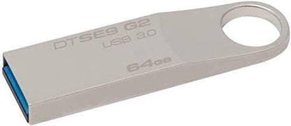 Kingston 64GB DataTraveler SE9 G2 USB 3.0 Flash Drive - DTSE9G2/64GB