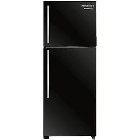 Unionaire RD-350B-D Refrigerator 2 Door D-Frost 350 Liter Black with Digital Control Screen