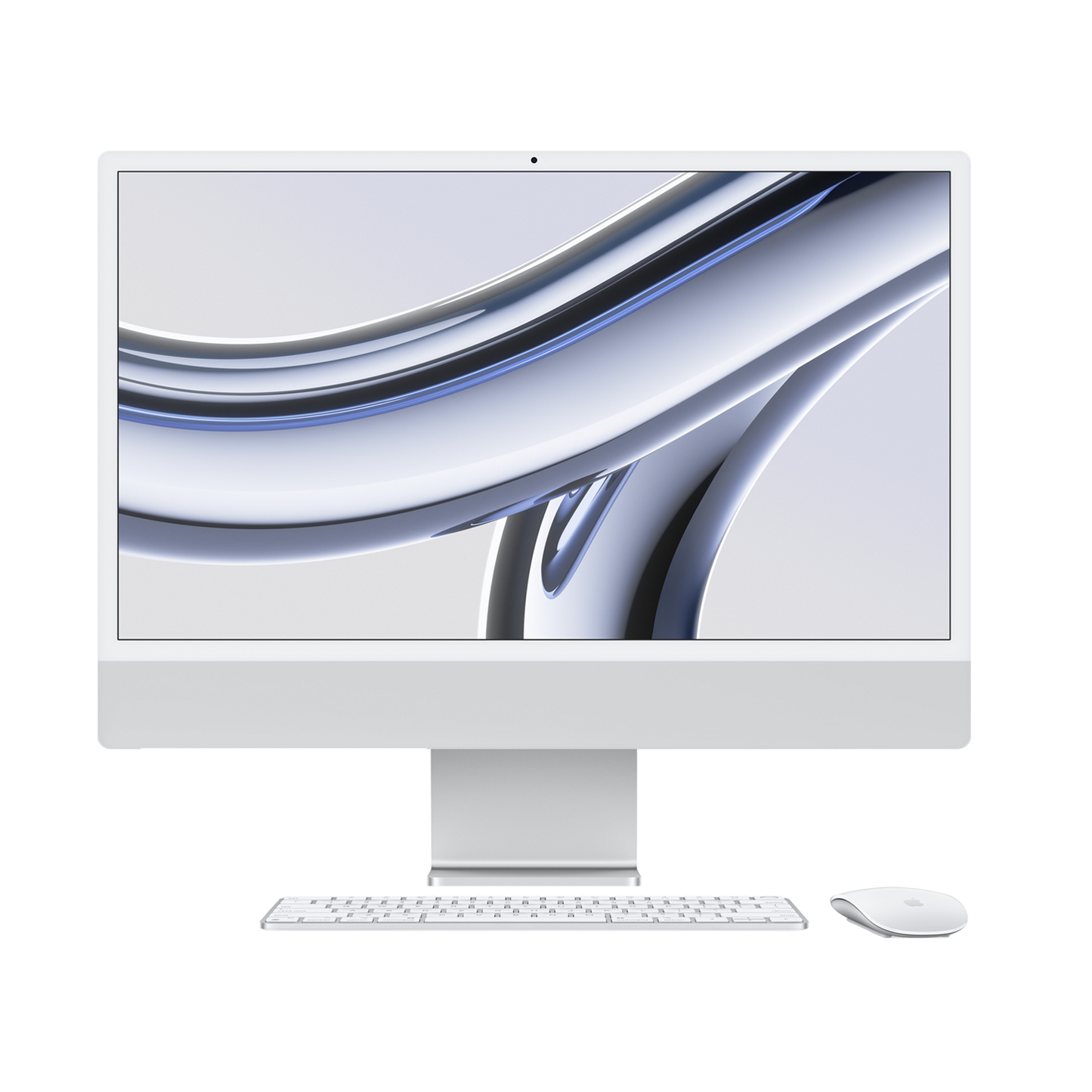 iMac 24-inch M3 Chip 8-Core CPU 8-Core GPU 256GB Sliver