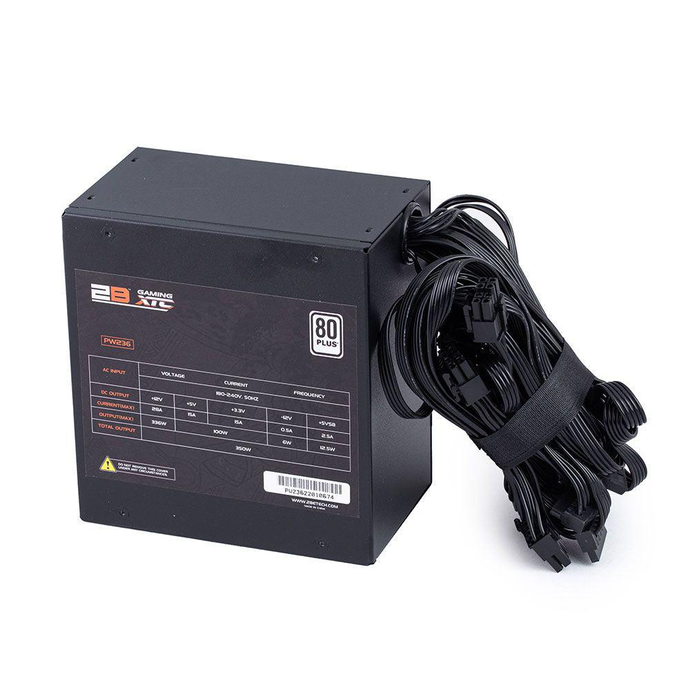 2B PW236 Full Range 350W 80 PLUS Certified Power Supply