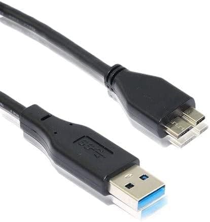 Zonic z1011 external hard disk usb 3.0 data cable for hard disk and charger tablet super speed 50cm - black