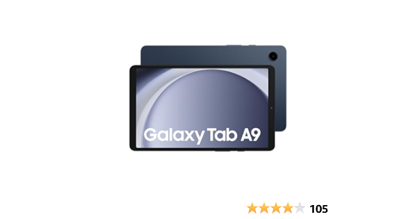 Samsung Galaxy Tab A9 Tablet, 8.7 Inch, 128GB, 8GB RAM, 3G - Graphite - T