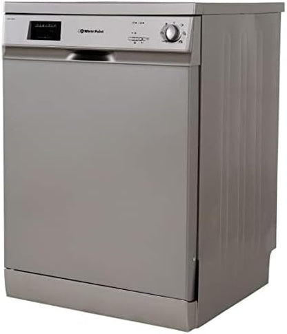 White Point Freestanding Dishwasher, 13 Persons, 6 Programs, Silver- WPD 136 HDS - Dishwashers - Large Home Appliances