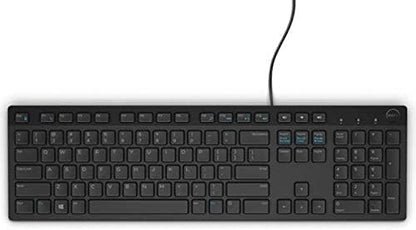 Dell 091A682 KB216 USB QWERTY English(UK Layout) Black Keyboard - Keyboards (Standard, Wired, USB, QWERTY, Black)