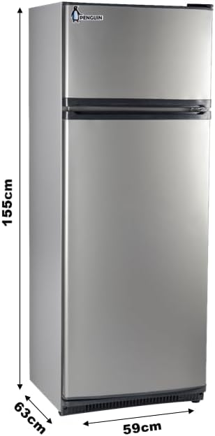 PENGUIN - FG330L-2D SMART Top Mount Refrigerator - 303 L -Silver 11 Ft