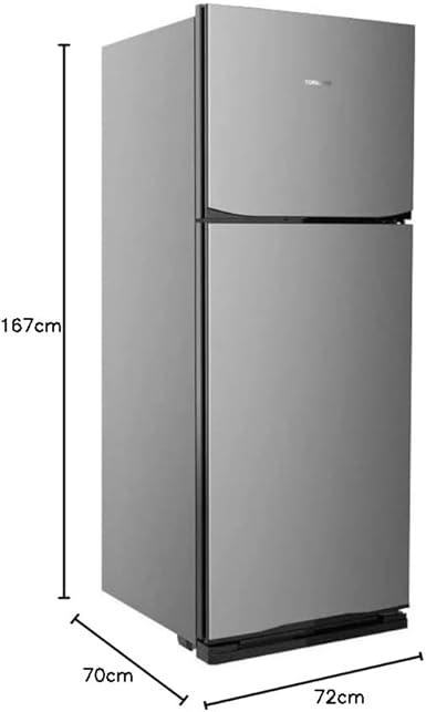 TORNADO Refrigerator No Frost 450 Liter, Silver RF-580T-SL