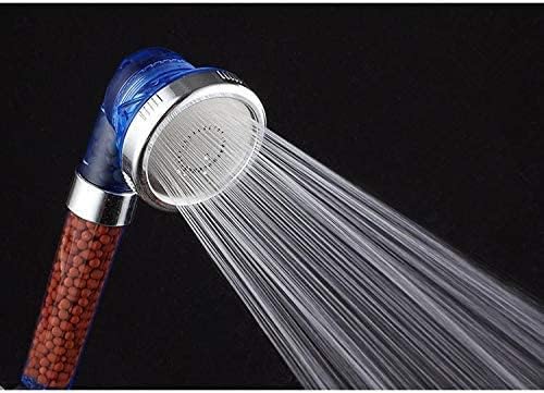 Filtered Hand Held Shower Head Filtration System Help Reduces hair loss. High Pressure Rainfall Spa Water Saving, Negative Ionic Ion Flow Filter Handheld Shower head. Purifies Water, Remove Chlorin