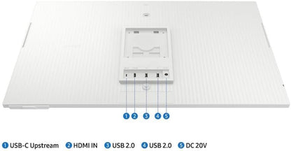 Samsung 32-Inch M80C UHD 4K Smart Monitor, with Streaming TV, USB-C Ergonomic Stand and SlimFit Camera, 60hz Frame Rate, 4ms GtG, Local Warranty