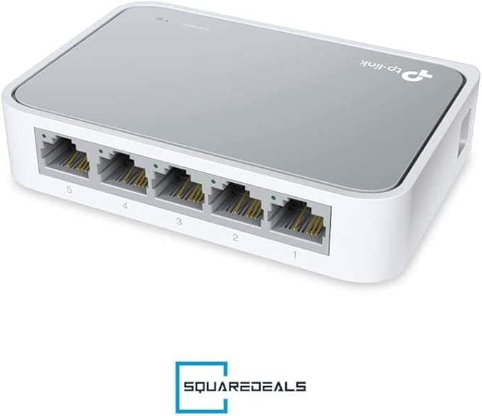 Tp-Link 5-Port 10/100MBPS Desktop Switch [Tl-Sf1005D]