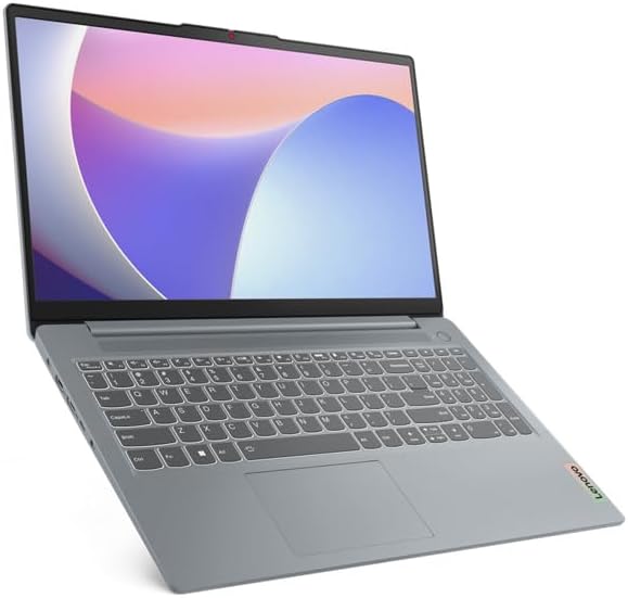 Lenovo IdeaPad Slim 3 83ER007YED, Intel Core i5-12450H, 8GB Ram, 512 SSD, Integrated Intel UHD Graphics,Win11, Arctic Grey, 2 Years Warranty, Free Laptop Bag