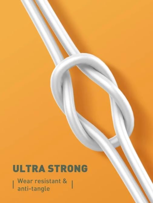 LDNIO LS541 Lightning 2.1A Fast charging Data Cable 1M Length - White