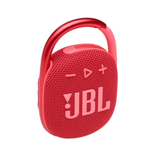 JBL Clip 4 Waterproof Bluetooth Wireless Speaker - Red - T