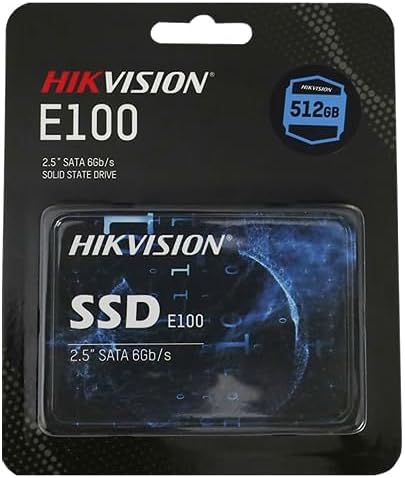 Hikvision E100 512GB 2.5" SATA III Internal Solid State Drive (SSD)