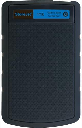 Transcend 4TB USB 3.1 Gen 1 StoreJet 25H3B SJ25H3B Rugged External Hard Drive TS4TSJ25H3B Blue