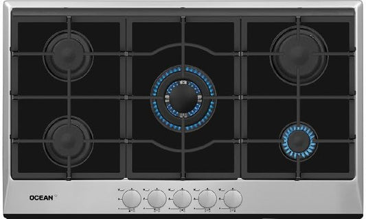 Ocean Hob 90 Cm (black Glass) OGGHF 95 NI PRO SV Ocean