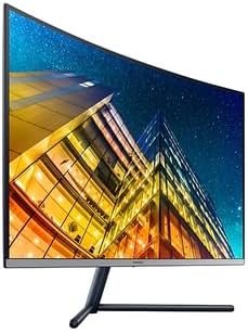 Samsung 32-Inch 4K UHD Curved Monitor with 1 Billion Shades, 4ms GtG, 60hz Refresh Rate, Local Warranty