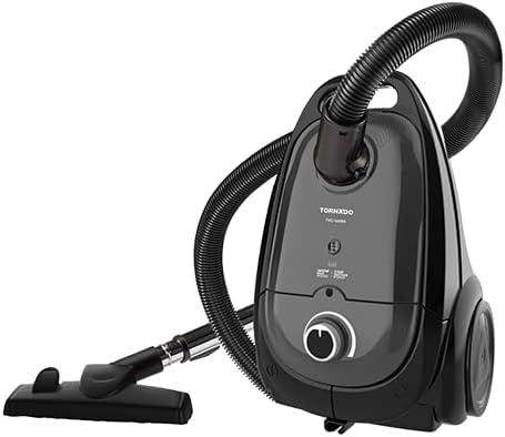 Tornado vacuum cleaner 1600 watt, anti-bacteria filter, black tvc-160sp