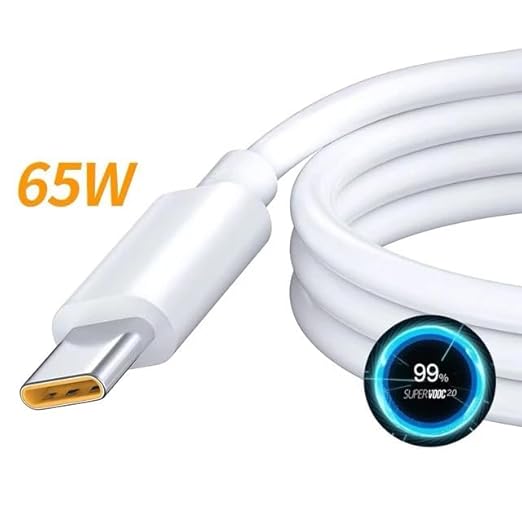 Super VOOC/SuperDart/Wrap cable Very Fast Charging Cable (6.5A (65W))