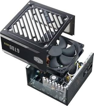 Cooler Master G700 Gold Entry Level 80 Plus Gold Certified Power Supply, 700W, Intel ATX 12V 2.52, 120mm HDB Fan, 2 EPS Connectors