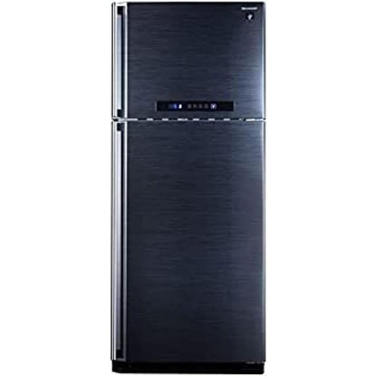 Sharp SJ-PC48A(BK) Digital Refrigerator - 384 Litre, Black