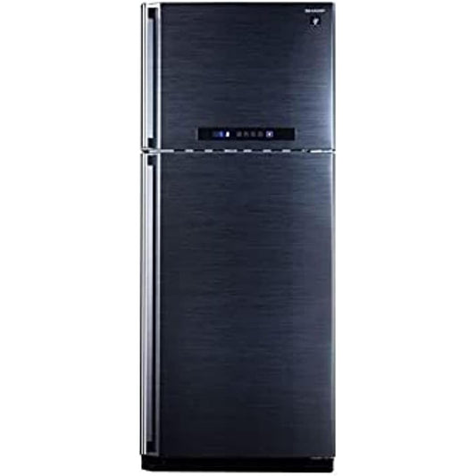 Sharp SJ-PC48A(BK) Digital Refrigerator - 384 Litre, Black