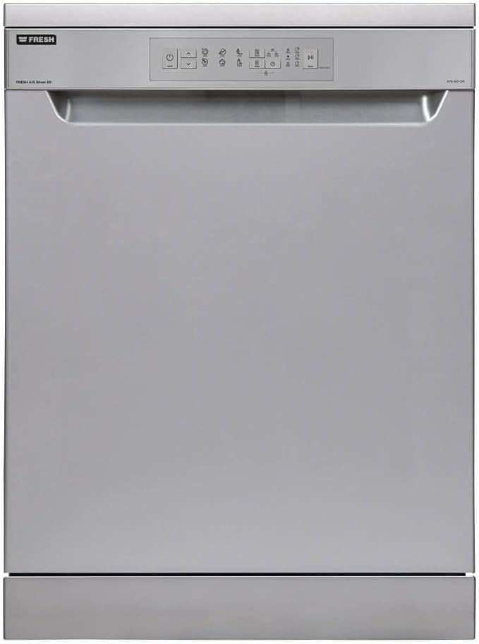 Fresh Dishwasher -A15 60 cm- 12 Persons Silver, A15-60-SR