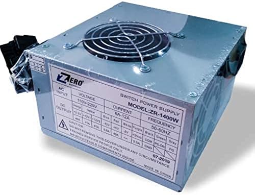 Power Supply two Fan - 1400 W Silver