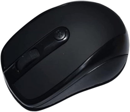 2.4 Ghz 2.4g Wireless Optical Mouse Mice Usb Receiver For Laptop Pc Black