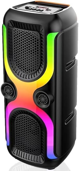 party Speaker AN-4407 Wireless Portable box Bluetooth Support Usb, Micro SD, FM Radio And AUX bass power that delivers high-quality