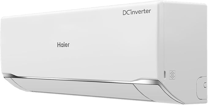 Haier HSU12KCSTOC Split Air Conditioner, 1.5 HP, Cooling Only, Digital - White