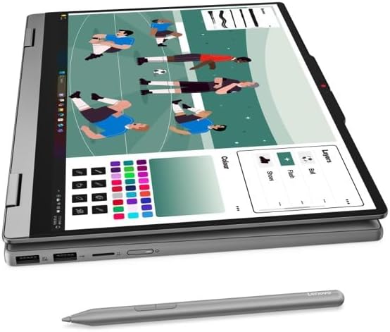 IdeaPad 5 2-in-1 14IPH11, Intel Core™ Ultra 5 325, 16GB RAM, 1TB SSD, Integrated Intel® Graphics, 14" WUXGA (1920x1200) OLED Touchscreen, Lenovo® Pen Gen 2, Win11, 2Years Warranty, 83UG002RED