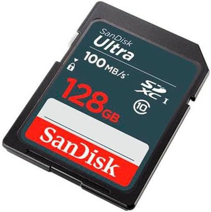 SanDisk Ultra 128GB SDXC Memory Card 100MB/s