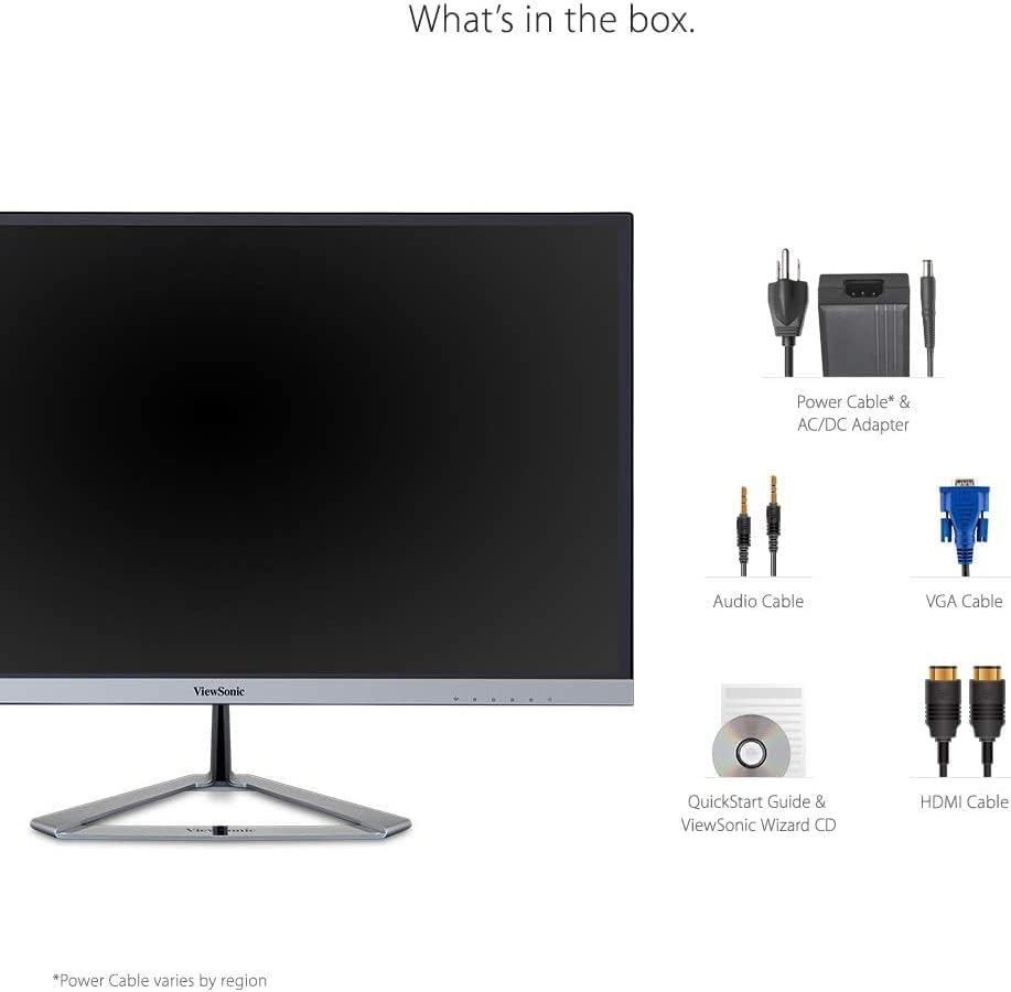 ViewSonic VX2776-SH LCD Monitor with Frameless Bezel Panel - 27 Inches