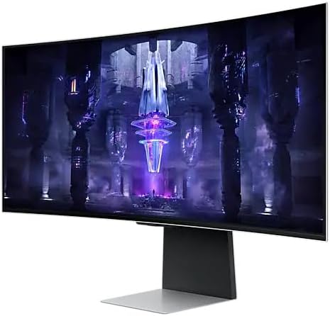 Samsung 34-Inch OLED G8 Odyssey Gaming Monitor with 0.03ms GtG Response time & 175Hz Refresh rate, Supports AMD FreeSync Premium Pro, Local Warranty