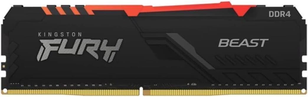 Kingston FURY Beast 8GB 3600MHz DDR4 CL17 DIMM RGB - T