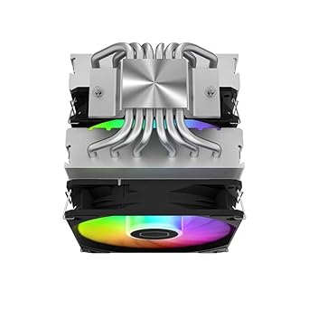 CoolerMaster T620S ARGB CPU Cooler Double Tower 6 Heat Pipe – AMD Ryzen AMD5 / AM4 / AM3+, Intel LGA 1700/1200 / 1151