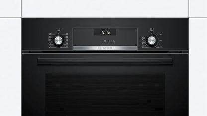 Bosch Series 6 Built-In Electric Oven 60 cm 66L Black HBJ558YB0Q