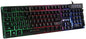 Meetion K9300 - Colorful Rainbow Backlit Gaming Keyboard - Black