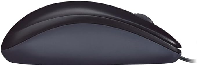 Logitech M90 Optical Wired Mouse - Black