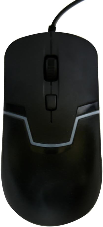 HP M100 USB Mouse Wired Gaming LED Light DPI Control - (Black)