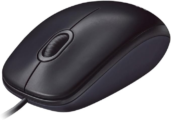 Logitech M90 Optical Wired Mouse - Black