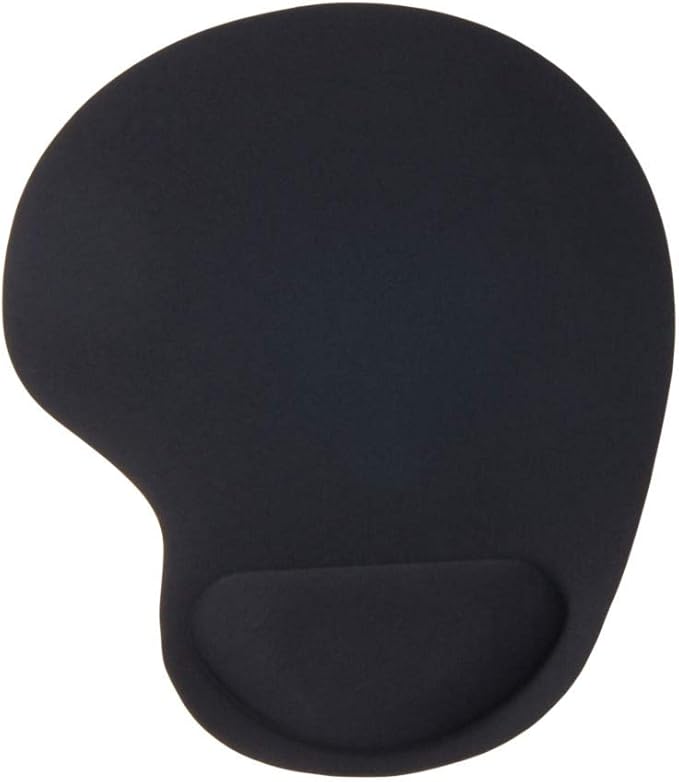 Comfort Wrist Support Mouse Pad for Computer Pc Laptop, Black