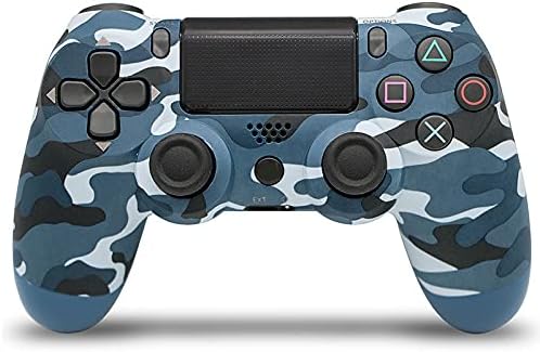 Wireless Controller for PS4, Game Controller Joystick for PlayStation 4 , Camouflage Blue