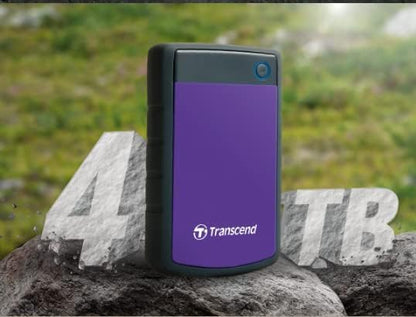 Transcend 4TB USB 3.1 Gen 1 StoreJet 25H3B SJ25H3B Rugged External Hard Drive TS4TSJ25H3B Blue